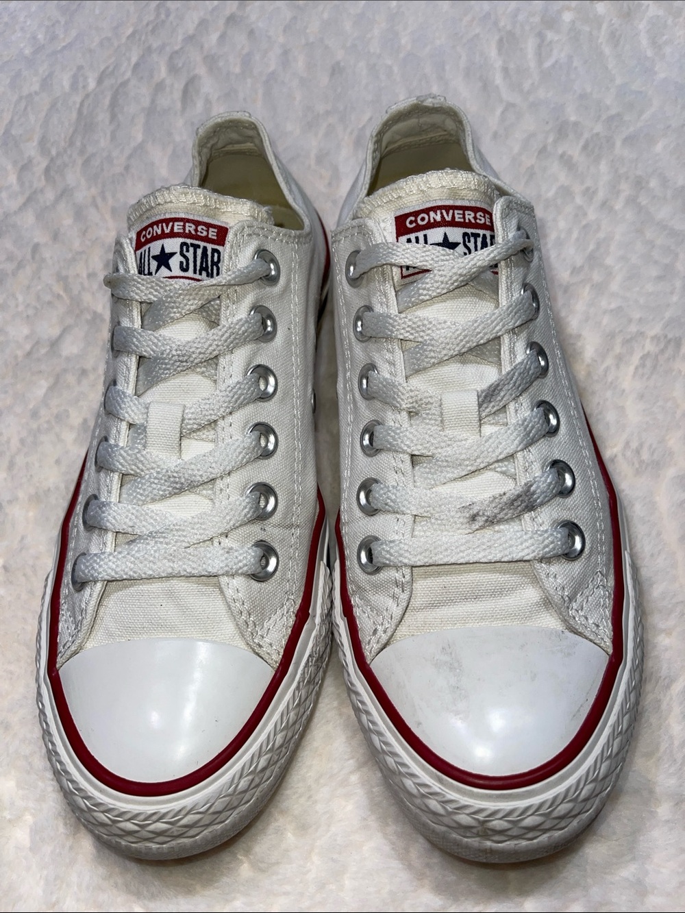 Converse White Low Top Sneakers